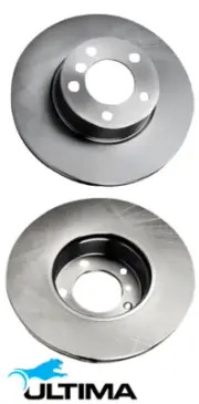 FRONT VENTED DISC BRAKE ROTORS FOR VOLKSWAGEN PASSAT B5 BBG 2.8L V6 OD 312MM (for: Volkswagen)
