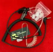 DELUXE 3.5mm Listen Only Headset UNIDEN WHISTLER GRE w/6tips USA Ship