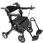 Power Rollator Aluminium Walking Frame with Corded Remote Control-The STELLAR-TGA Certified