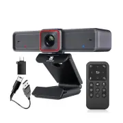 Vitade 4K Webcam with AI-Powered Framing,Remote Control Web Camera/10X Digita...