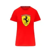 2024 Ferrari F1 Ladies Shield T-shirt red size L