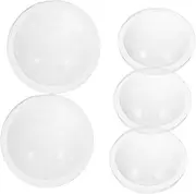 5pcs Convex Lens Focus Optical Lens for Magnifying Tool Strong Beam Concentration Easy Installation Equipment