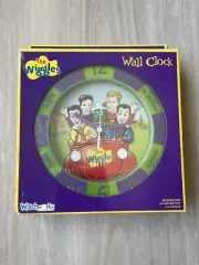 BRAND NEW IN BOX Vintage Wiggles Big Red Car Clock 2002