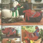CuddleCrew Sewing Kit: One-Size Stuffed Animal Patterns 6148