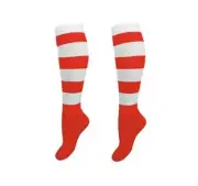 65337 ST GEORGE DRAGONS NRL TEAM COLOURS ELITE SUPPORTER SOCKS YOUTH SIZE 2-8