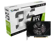 PALIT RTX3050 STORMX 6GB GDDR6 96bit DVI HDMI DP Single-Fan Option for Mini-ITX Power Station