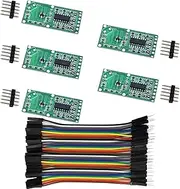 AIHJCNELE 5pcs RCWL-0516 Motion Detection Sensor Microwave Radar Sensor Switch Module Detection Distance 5~7meter RCWL0516 Human Body Sensing Board Radar Induction Animals Detector HC-SR501 with Cable