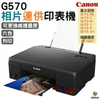 在飛比找樂天市場購物網優惠-Canon PIXMA G570 相片連供印表機 6色分離 