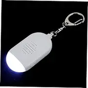 FONDOTIN 1set Rechargeable Personal Alarm Flashlight Keychain for Women Loud Device for Jogging Walking and Outdoor Use Portable Alarm Led Light