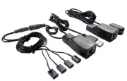 Premium IR Remote Repeater Extender Over Cat5e Cat6 Extender with 4 IR Emitters
