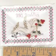 Meredith Collection Big Buddy stitching Needle Minder magnet Xmas Peace Dove