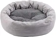 Kennel Cat Litter Sleep Mat Raising Cat Chihuahua Small Bomei Teddy Wo Dog House Mat Sleeping Pad Small Medium Pet (Color : Gray, Size : 35cm)