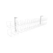 Dual Tier Cable Basket 1250Mm W Quad Auto Switched Power Module