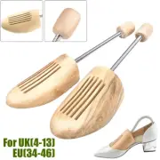 1 Pair of UK 4-13 Men Women Wooden Shoe Stretcher Trees Shoe Shaper kit Expander