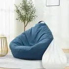 Extra Large Bean Bag Chairs Couch Sofa Cover Indoor Lazy Lounger AU