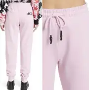 NWT MCQ By ALEXANDER MCQUEEN Drawstring Logo Embroidery Sweatpants Joggers S