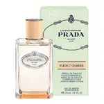 ☆MOMO小屋☆ PRADA INFUSION FLEUR D'ORANGER 橙花精萃 淡香精 100ML