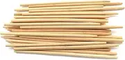 BambooMN - 5mm Semi-Point Candy Apple Bamboo Skewers - 10" (25cm) - 1,000 Pieces