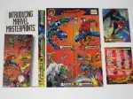 1994 AMAZING SPIDER-MAN COMPLETE BASE TRADING CARD SET 1-150 / 3 & 4 CARD PROMOS