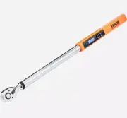 1/2"Adjustable Digital Ratchet Torque Wrench Drive 25-250 ft.lb w/LED Buzzer