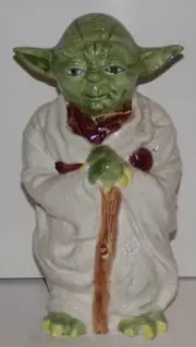 1983 Ceramic YODA Bank Star Wars ROTJ Sigma Hand-Painted No Markings With plug