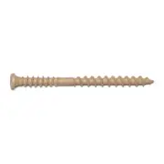 10 x 2-1/2" Star Drive Tan Composite Deck Saberdrive Screws 5 lb. Box (426 pcs.)
