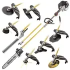 BAUMR-AG 65cc 9in1 Long Reach Garden Multi-tool, Pole Saw, Hedge & Line Trimmer,