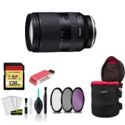 Tamron 28-200mm for Sony E f/2.8-5.6 Di III RXD Lens with 128GB Memory Card +