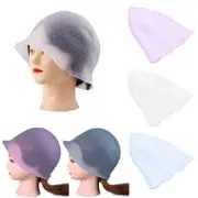 Reusable Hair Highlighting Dye Cap Silicone Hat For Professional Needle Hook