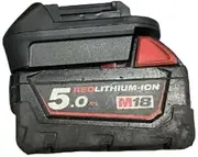 [DIRECT HARDWARE] Battery Adapter for Makita to Milwaukee/DeWalt 18V Tools, USB Charger, 18V DC, Wall Mount, Plastic, 2 Pin USB, Power Tools, 1 Count