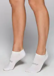 [Lorna Jane] Secret Socks in White One Size White/Seal