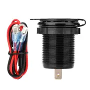 3 Ports QC3.0+PD USB Car Fast Charger Adapter LED Socket Power Outlet Accessory