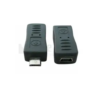 【Safehome】Micro USB 公 轉 mini USB 母 MP3,MP4,相機,手機等舊接口設備轉接新規格的 micro USB 設備！CU2301