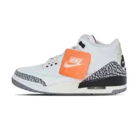 在飛比找PChome24h購物優惠-Nike Air Jordan 3 Retro 男 白 白水