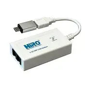 HiRO H50364 V92 56K USB-C Type C Data Fax Modem Dual Port Windows 11 10 8.1 8 7