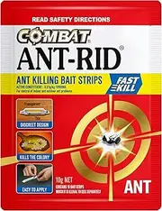 Combat Ant-Rid Bait Strips, with Fast Kill Action, Insecticides, 10g, 10 Pack