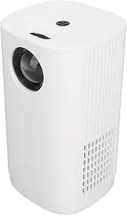 WiFi Movie Projector, Support Same Screen 1920x1080 Resolution White USB AUX Input Interface Mini Laptop Projector (AU Plug)