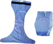 LALAFINA Adult Diaper Waterproof Pants Diaper for Adult Washable Underwear Patient Diaper Elder Diapers Panties