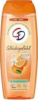 CD Shower 'Happiness Feeling' | Invigorating Shower Gel with Good Mood Fragrance | With Hydro Dermal Complex | For Sensitive Skin | No Microplastics & Vegan | 300 ml