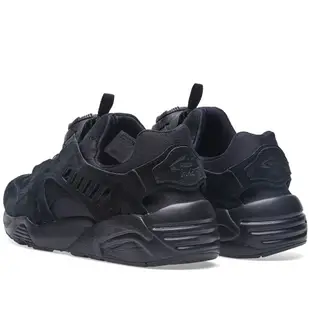 =CodE= PUMA DISC BLAZE MONO 麂皮蜂巢轉盤氣墊慢跑鞋(全黑).362684-01.魂.男.預購