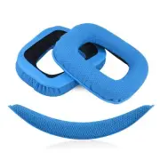 Earpad + Headband Compatible with Logitech G430 G930 Headphones Ear Cushion +...