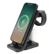 3 in 1 Foldable Magnetic Wireless Charger for iPhone 14 13 12 Max Airpods iWatch