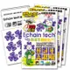 ECHAIN TECH 紫色幸運草 長效驅蚊|防蚊貼片 60片x3包組