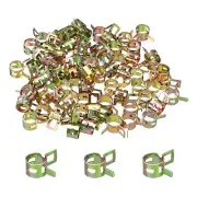 ID 10mm 3/8inch Fuel Line Hose Clips,Pipe Clamps,Spring Hose Clamp,70PCS