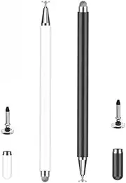 Stylus Pen for Samsung Galaxy Tab A7/A8/A8plus/A9/A9Plus Compatible with iPad/Android Tablet All Touch Devices Universal High Sensitive S Pen (White+Black)