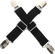 Pant Leg Fastener for Women Men Elastic Adjustable Boot Straps Stylish Motorcycle Jeans Trouser Clips