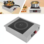 Commercial Induction Cooktop 110V Portable Induction Cooktop + LED Display 3500W