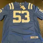 Nike Indianapolis Colt Darius Leonard#53 Vapor Limited Blue Jersey Nwt Men SZXL