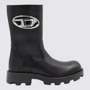 [Diesel] Diesel-Boots Blacks And Greys-Donna 35