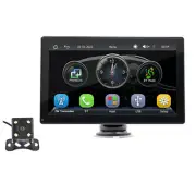 Car Stereo Radio MP5 Player Touch Screen Bluetooth BT Mirror Link W/Free Camera (for: Daihatsu)